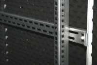 Schallgedämmter Serverschrank SILENCE RACK - 42 HE - 4 SILENT-Lüfter - 600 x 800 mm - Vollblechtüren - lichtgrau