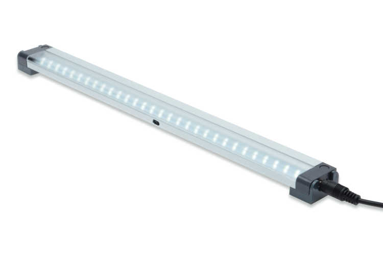 LED Schrankbeleuchtung mit Schalter f&uuml;r autom. T&uuml;r- oder Ber&uuml;hrungsmodus (Sensor) - inkl. Stromadapter