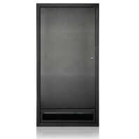 Schallgedämmter Serverschrank SILENCE RACK - 24 HE - 600 x 600 mm - schwarz