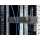 19"-Durchführungspanel groß - 2 HE - horizontal geteilt - Bürste - Öffnung BxH 330 x 55 mm - lichtgrau