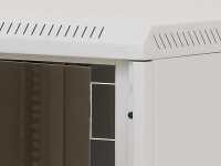 19"-Untertischschrank RCA von TRITON - 12 HE - 600 x 800 mm - lichtgrau