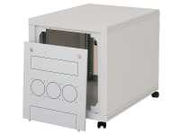 19"-Untertischschrank RCA von TRITON - 12 HE - 600 x 900 mm - lichtgrau