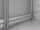19"-Untertischschrank RCA von TRITON - 12 HE - 600 x 900 mm - lichtgrau
