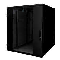 19"-Serverschrank/Netzwerkschrank RMA von TRITON - 15 HE - BxT 600 x 600 mm - schwarz