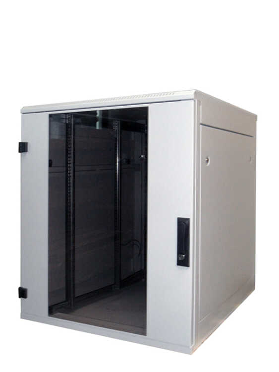 19"-Serverschrank/Netzwerkschrank RMA von TRITON - 18 HE - BxT 600 x 600 mm - lichtgrau