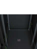 19"-Serverschrank/Netzwerkschrank RMA von TRITON - 18 HE - BxT 600 x 1000 mm - schwarz