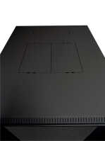 19"-Serverschrank/Netzwerkschrank RMA von TRITON - 22 HE - BxT 800x1000 mm - schwarz - perforierte Türen