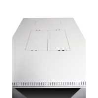 19"-Serverschrank/Netzwerkschrank RMA von TRITON - 22 HE - BxT 600x800 mm - perforierte Tür hinten - lichtgrau