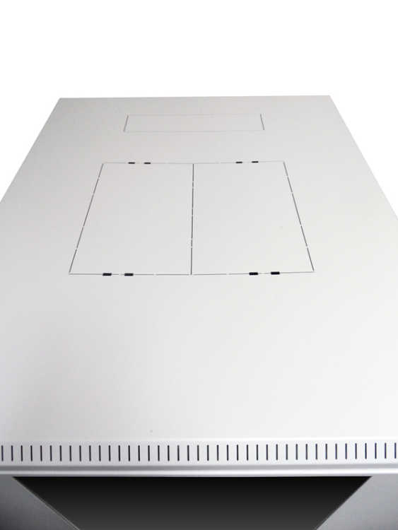 19-Serverschrank/Netzwerkschrank RMA von TRITON - 22 HE - BxT 600x800 mm - lichtgrau