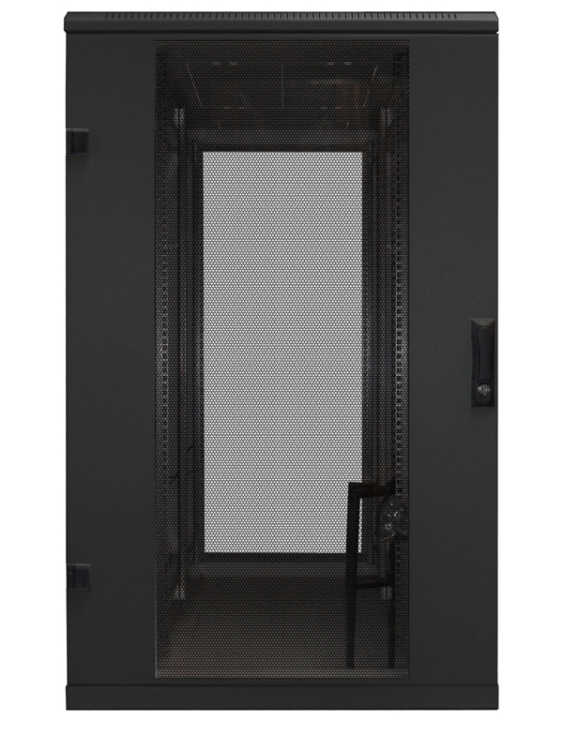 19"-Serverschrank/Netzwerkschrank RMA von TRITON - 27 HE - BxT 800x1000 mm - schwarz - Front- Sichttür - perf. Rücktür