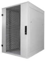 19"-Serverschrank/Netzwerkschrank RMA von TRITON - 27 HE - BxT 600x1000 mm - lichtgrau - perforierte Türen