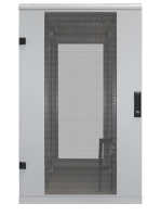 19"-Serverschrank/Netzwerkschrank RMA von TRITON - 27 HE - BxT 800x1000 mm - lichtgrau - perforierte Türen