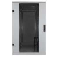 19"-Serverschrank/Netzwerkschrank RZA von TRITON - 27 HE - BxT 800x1000 mm - Front-Sichttür - Blechrückwand - lichtgrau- zerlegbar