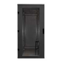 19"-Serverschrank/Netzwerkschrank RZA von TRITON - 37 HE - BxT 800x900 mm - Front-Sichttür - Blechrückwand - zerlegbar - schwarz