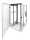 19"-Serverschrank/Netzwerkschrank RMA von TRITON - 32 HE - BxT 800x1000 mm - lichtgrau