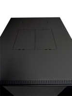 19"-Serverschrank/Netzwerkschrank RMA von TRITON - 37 HE - BxT 600x900 mm - schwarz - perforierte Türen