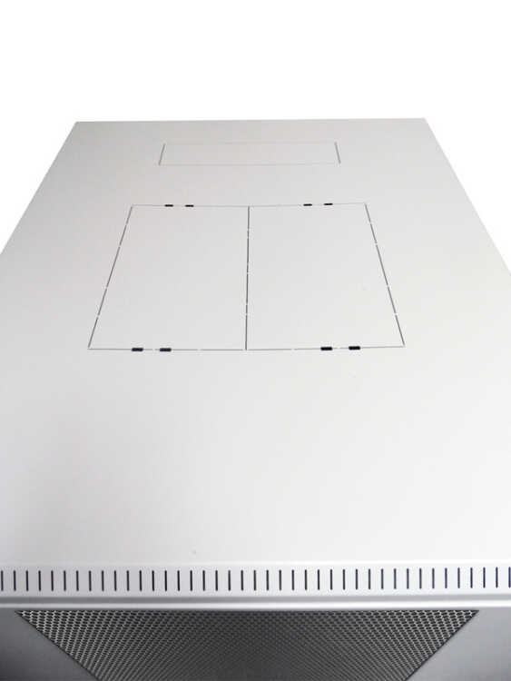 19-Serverschrank/Netzwerkschrank RMA von TRITON - 37 HE - BxT 600x900 mm - lichtgrau - perforierte Türen