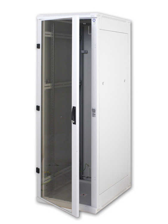 19"-Serverschrank/Netzwerkschrank RMA von TRITON - 42 HE - BxT 600x600 mm - lichtgrau