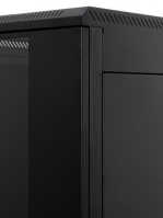19"-Serverschrank/Netzwerkschrank RMA von TRITON - 42 HE - BxT 800x800 mm - schwarz - perforierte Türen