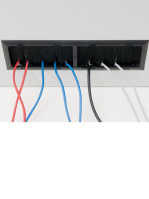 19&quot;-Serverschrank/Netzwerkschrank RMA von TRITON - 42 HE - BxT 800x1000 mm - lichtgrau - perforierte T&uuml;ren
