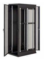 19"-Serverschrank/Netzwerkschrank RMA von TRITON - 42 HE - BxT 600x1000 mm - schwarz - perforierte Türen