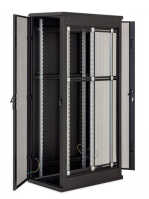 19"-Serverschrank/Netzwerkschrank RMA von TRITON - 42 HE - BxT 600x800 mm - schwarz - perforierte Türen