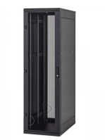 19"-Serverschrank/Netzwerkschrank RMA von TRITON - 42 HE - BxT 600x900mm - schwarze - perforierte Türen