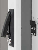 19"-Serverschrank/Netzwerkschrank RMA von TRITON - 42 HE - BxT 800x800 mm - lichtgrau - Rücktür