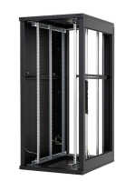 19"-Serverschrank/Netzwerkschrank RMA von TRITON - 45 HE - BxT 800x1000 mm - schwarz - Sichttür - RückWAND