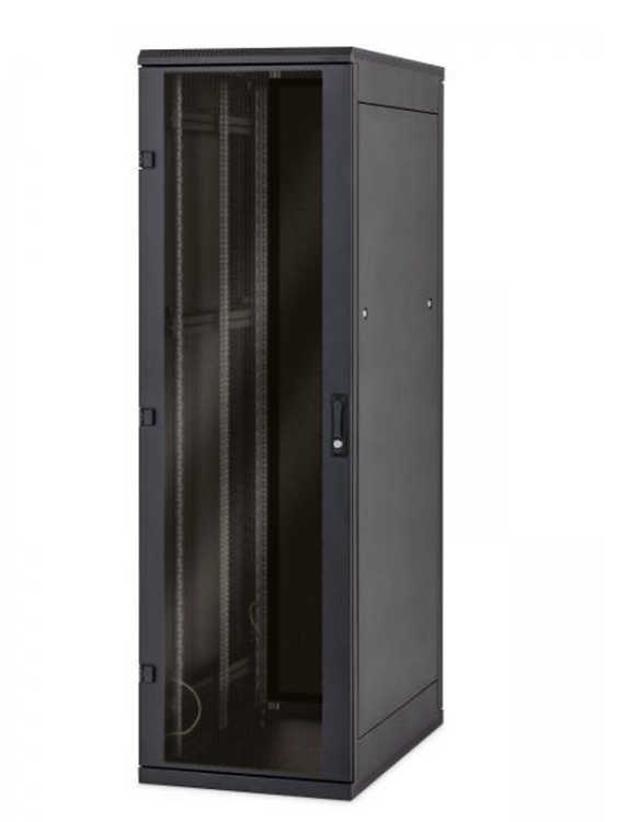 19&quot;-Serverschrank/Netzwerkschrank RMA von TRITON - 45 HE - BxT 600x600 mm - schwarz - Sichtt&uuml;r - R&uuml;ckWAND
