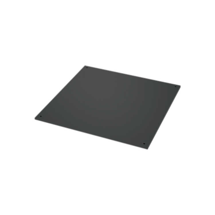 Dachblech für IS-1-von SCHÄFER - IP54 geschlossen - B x T 700 x 1200 mm - schwarz