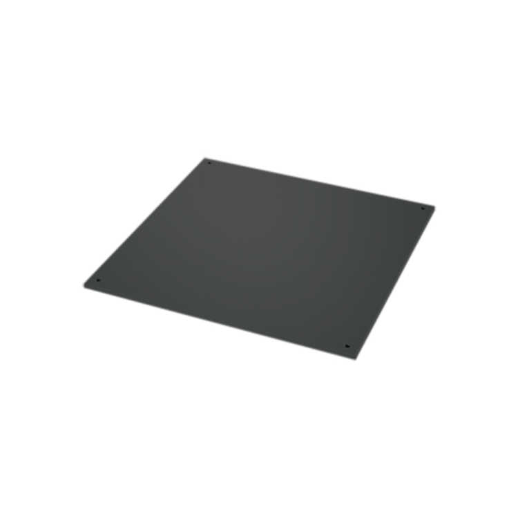 Dachblech für IS-1-von SCHÄFER - IP54 geschlossen - B x T 800 x 600 mm - schwarz