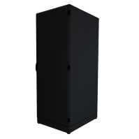 IS-1 Serverrack von SCHÄFER - Sichttür - Vollblechtür - 43 HE - Schutzgrad IP54 - 800x1000 mm - Sockel - schwarz