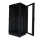 IS-1 Serverrack von SCHÄFER - Sichttür - Vollblechtür - 43 HE - Schutzgrad IP54 - 800x1000 mm - Sockel - schwarz