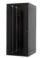 19&quot;-Serverschrank/Netzwerkschrank RZA von TRITON - 42 HE - BxT 800x800 mm - perforierte T&uuml;ren - schwarz - zerlegbar