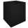 Schallgedämmter 19"-Schrank SILENCE RACK Office - 18 HE - 1 SILENT-Lüfter - BxT 600x800 mm - Glastür - schwarz
