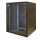 Schallgedämmter 19"-Schrank SILENCE RACK Office - 15 HE - 600x800 mm - schwarz