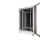 Schallgedämmter Serverschrank SCHÄFER IS-1 silenced - 25 HE - BxT 800x800 mm - Sichttür - Vollblechtür - Sockel - 2 Silent-Ventilatoren - lichtgrau