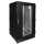 Schallgedämmter Serverschrank SCHÄFER IS-1 silenced - 25 HE - 800x800 mm - Sichttür/Vollblechtür - Sockel - schwarz