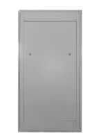 19"-Serverschrank/Netzwerkschrank RZA von TRITON - 32 HE - BxT 600x900 mm - Front-Sichttür - RückWAND - lichtgrau - zerlegbar