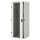 19"-Serverschrank/Netzwerkschrank RZA von TRITON - 32 HE - BxT 800x800 mm - Front-Sichttür - Blechrückwand - lichtgrau - zerlegbar