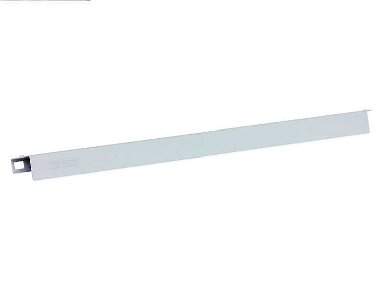 19"-Blende für magnetische LED-Beleuchtungseinheit RAX-OJ-X07-X1 - lichtgrau