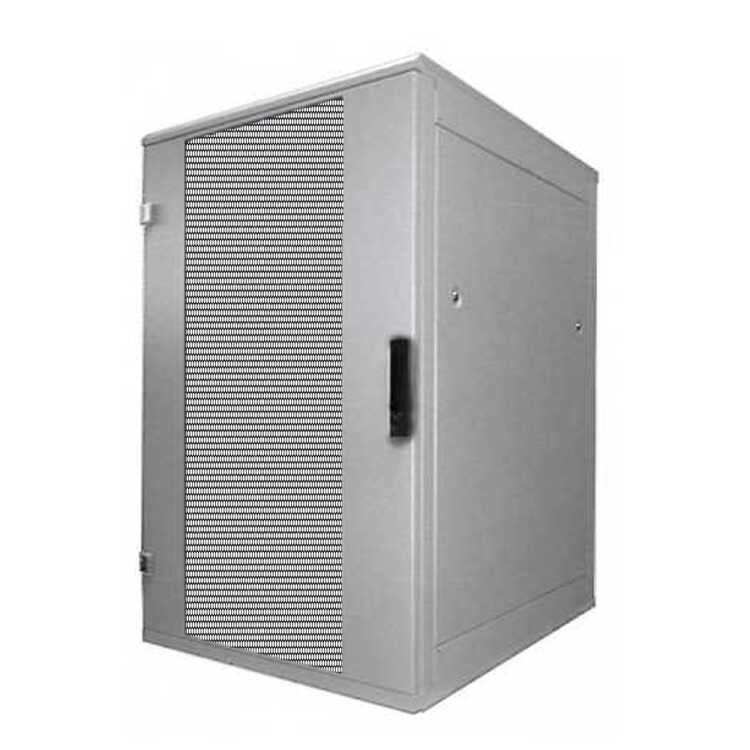19"-Serverschrank RZA von TRITON - 32 HE - BxT 800x1000 mm - perforierte Türen - zerlegbar - lichtgrau