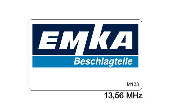 Transponderkarte 13,56 MHz von EMKA