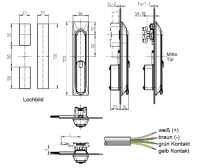 Schwenkgriff mit elektromechanischer Entriegelung und...