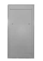 19"-Serverschrank RZA von TRITON - 37 HE - BxT 800x1000 mm - perforierte Türen - zerlegbar - lichtgrau