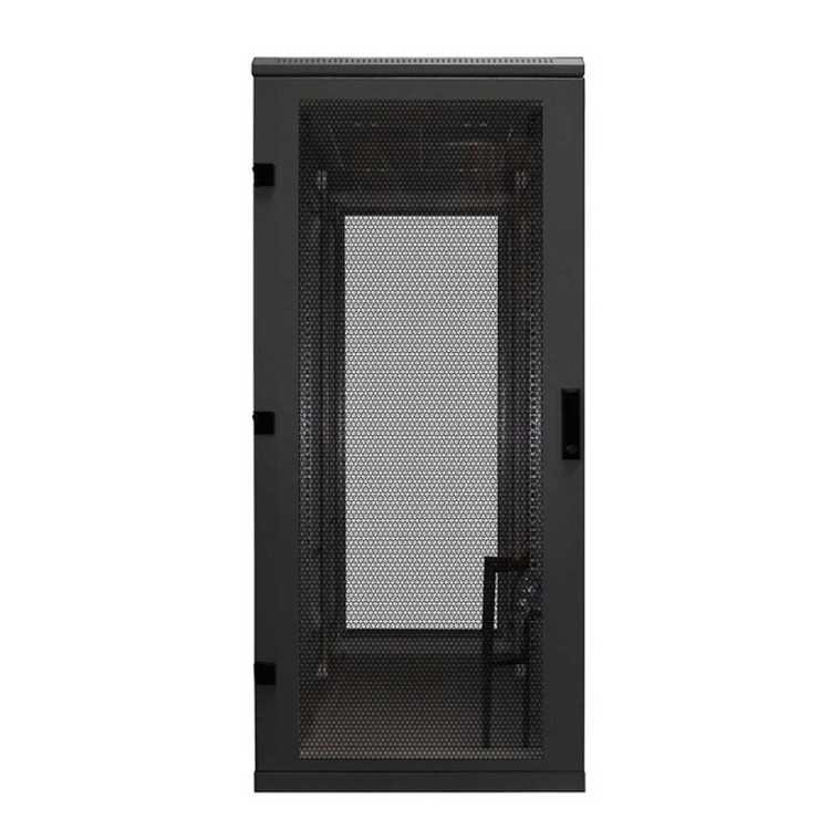19"-Serverschrank/Netzwerkschrank RZA von TRITON - 37 HE - BxT 600x900 mm - perforierte Türen - zerlegbar - schwarz