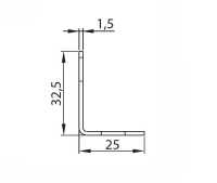 19"-Montagewinkel für Schränke SJB und SILENCE RACK Office - für Käfigmuttern - 10 HE - 1 Paar