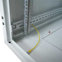 19"-Netzwerkschrank SZB IT - 33 HE - 600 x 800mm - Glastür - lichtgrau