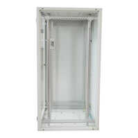 19"-Netzwerkschrank SZB IT - 33 HE - 800 x 600mm - Glastür - lichtgrau